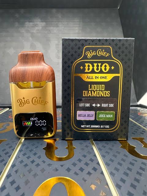 Big chief dual 2000 puffs